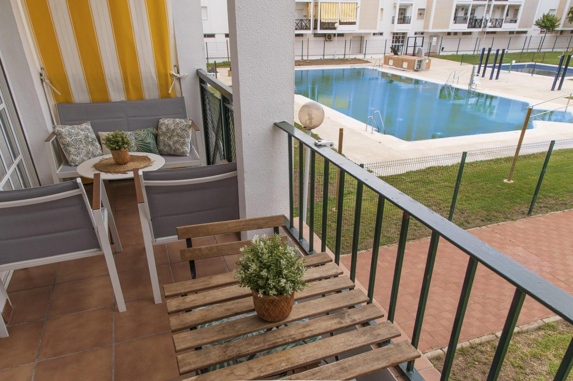 Apartamento Playas De Huelva 埃尔波提尔 外观 照片